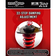 ZERONE HONDA CITY GN2 GN5 GM2 GM6 / JAZZ GE GK SSR700 PLUS ADJUSTABLE SUSPENSION COILOVER KIT