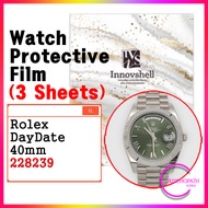 Protective Sticker for Rolex DayDate 40mm 228239 White Gold (3 sheets) / Scratch & Contamination Pre
