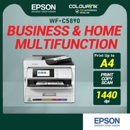 Epson WorkForce Pro WF-C5890 All in One Duplex A4 Copy WiFi Network Mobile DADF Printer similar T920