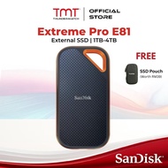 TMT SanDisk Extreme Pro E81 / Creator Pro E81C USB 3.2 Gen 2x2 External SSD (1TB/2TB/4TB)