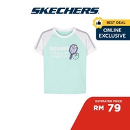Skechers Girls SKX Court Sports Club Short Sleeve Tee - L224G058