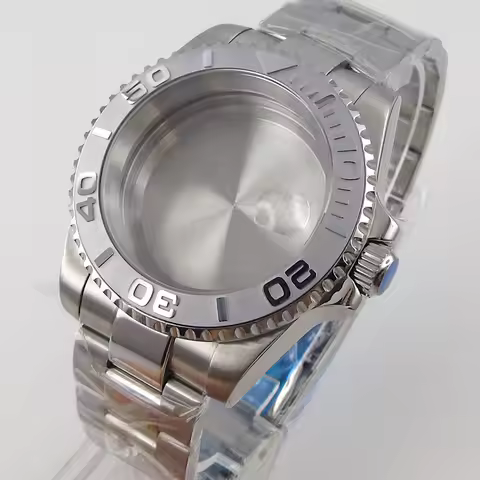 40mm Watch Case for NH34 NH35 NH36 NH38 Miyota8215 ETA2836 2824 PT5000 DG2813 20BAR Sapphire Glass 3
