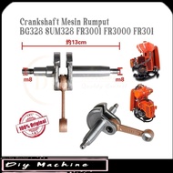 Crankshaft Mesin rumput Ogawa BG328 SUM328 Crank Shaft Stihl fr3001 FR3000 FR301 Brush Cutter t328 S