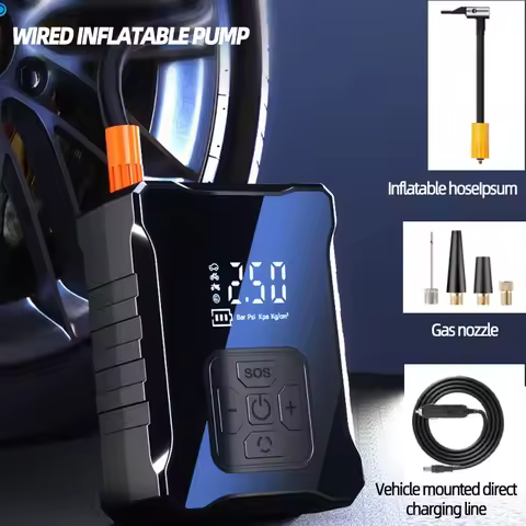 Car Air Pump Portable Car Air Pump High-power Electric Tire Air Pump Multi-function Pump