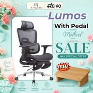 Reiko Lumos Full Mesh Ergonomic Chair Kerusi Gaming Chair Office Chair Computer Chair 椅子人体工学椅电竞椅 - 5