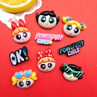 100 Pcs Diy Resin charm Cartoon 2.0cm - 3.0 cm