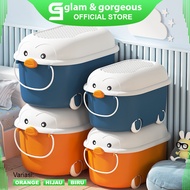 Plastic Container Box Storage Container Box Organizer Children's Toy Storage Box - BC007