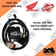 Honda Adv 160 handlw switch left side dimmer horn winker switch assy 100% original 35200-K0W-NA1
