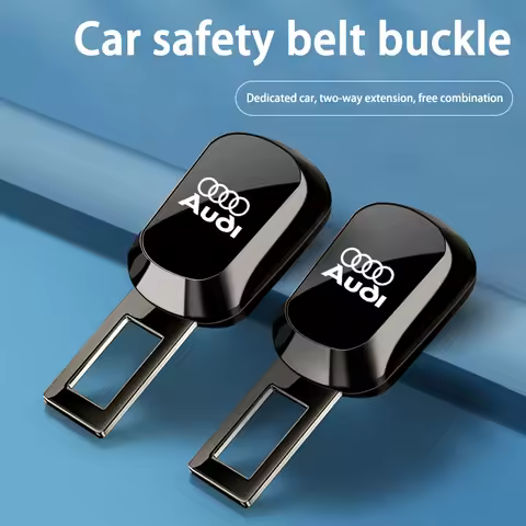 Car Seat Belt Extender Clip Seatbelt Lock Buckle Plug for Audi Sline A1 A2 A3 A4 A5 A6 A7 A8 Q1 Q2 Q