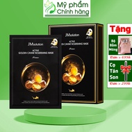 Mặt Nạ JM Solution Trứng Cá Vàng [HỘP 10 MIẾNG] Active Golden Caviar Nourishing Mask Prime 30ml Dưỡn