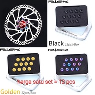 Titanium Rotor Bolts - Titanium RotorBolts - Bicycle Rotor Bolts