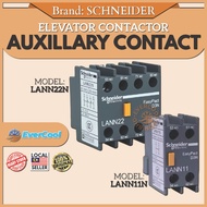 Schneider elevator contactor auxiliary contact contact LANN11N 22N