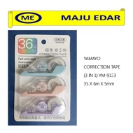 YAMAYO CORRECTION TAPE YM-9123 / LIQUID PAPER
