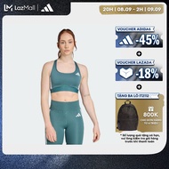 adidas Training Powerreact Train Medium-Support 3-Stripes Bra Women Green JY2117
