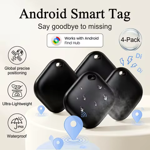 Android Smart Location Tag Tracker Tag GPS Tracker Key Finder Wallet Pet Bluetooth Locator Works Wit