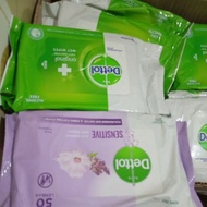 Dettol wet wipes 50 sheets
