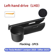 For Tesla Model Y Juniper 2025 Car Glasses Case Sunglasses Storage Box Model YL 2026 Dashboard Glass