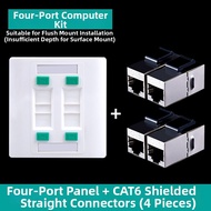 ZUOBO | RJ45 Network Module Extender Connector