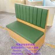 冰室卡位梳化訂製，茶餐廳卡位餐檯梳凳，雙面卡座訂製,共用靠背儲物櫃抽屜沙發梳化...