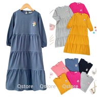 Jubah Budak Perempuan Jubah Kanak Kanak Muslimah Jubah Plain Budak Perempuan Girl Dress Jubah Labuh 