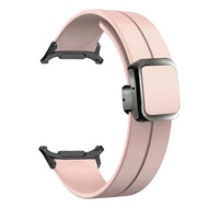 Dây đeo silicon có khóa từ cho Samsung Galaxy Watch 8 Classic 7 FE 40mm 44mm 46mm Vòng đeo tay có th