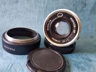 minolta hi-matic e 改 nex mount 成 40mm 1.7鏡