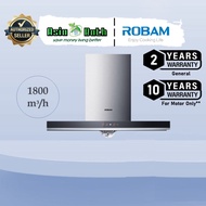 Robam A817 T Type Series Kitchen Range Hood 1800m³/hr Suction Power / Rinnai / Teka / Fujioh / Elect