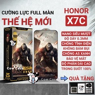 Honor X7c full screen tempered glass | Cowcase screen protector