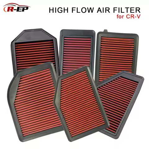 R-EP High-Flow Air Filter Fits for Honda CRV 2013 2019 CR-V 2007-2011 2.0L 2.4L 1.5T Washable Reusab