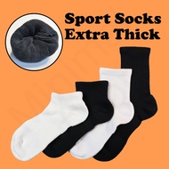 Sport Socks Extra Thick, Low Cut, Invisible, Crew Socks