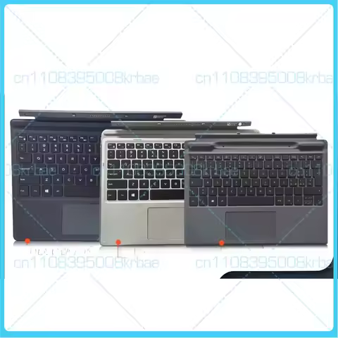 Used For: Dell Latitude 5285, 5290, 7200, 7210 Computers - Original External Magnetic Clasp Keyboard