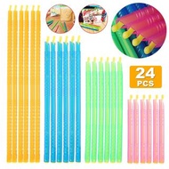 **包郵** 【24條裝】袋子保鮮密封棒 膠袋零食防潮封口夾 奶粉袋封口條 廚房用食品袋防潮夾子 封口器 食品收納密封夾 防潮保鮮夾子 韓式保鮮密封棒