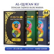 My Quran A4, My Quran Tajweed Color My Quran 15 Lines Corner Verses Large Size A4