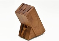 Swanson Shoji LF-065 Knife Stand, Wooden Knife Stand, Acacia, Kitchen Scissors, Storable, Knife Bloc