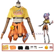 Yellow Duck Perfumer Cosplay Vera Nair Cosplay Game Identity V Costume Buffy Uniform Wig Party Anime