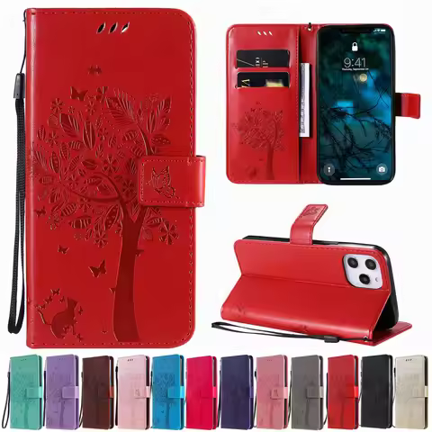 Luxur Leather Flip Case For Huawei Y5 Y6 Y7 2019 Wallet Stand Phone Cover For Huawei Mate 20 Lite Ma