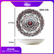 [80 SET ]INCH DOORGIFT BOHEMIA CERAMIC PLATE/ PIRING KERAMIK/WEDDING DOORGIFT/GOODIES VIP/DOORGIFT M