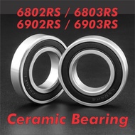 MUQZI Ceramic Seal Bearing 6802 6803 6902 6903RS Bicycle Hub Bearing Mavic Hope DT Swiss ARC Koozer