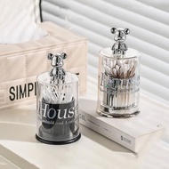 New Bear Toothpick Box Cotton Storage Box Toothpick Holder Container Toothpick Dispenser Storage Gad