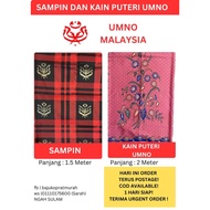 Sampin UMNO dan Kain Puteri UMNO