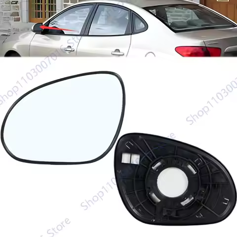Car Rearview Mirror Glass For Hyundai Elantra 2007 2008 2009 2010 Rear Door View Mirror Lens Accesso