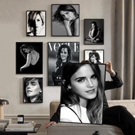 Emma Watson Anime Style Poster Wall Art Decor Sticky Painting for Room Decor White Kraft Paper Print
