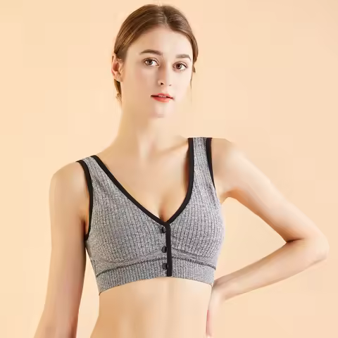 Soft Breastfeeding Bra 3D Structure Support Seamless Pregnant Women Sleeping Bra Maternity Underwear