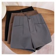 Women's high-waisted shorts made of snow and rain material _code 17