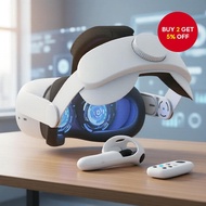 Adjustable Replacement Elite Strap for Oculus Quest 2 and Meta Quest 2 VR, Enhanced Comfort and Gami