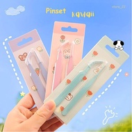 MATA [LB] Get 2 Cute Kawaii Tweezers - Nail Art Eyelash/ Skincare/
