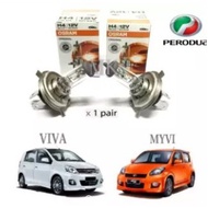 100% Original OSRAM H4 Car Headlight Bulbs for PERODUA VIVA MYVI