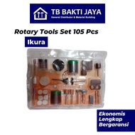 Bit Set Ikura Rotary Tool Set 105 Pcs Rotary Tool Accessories/