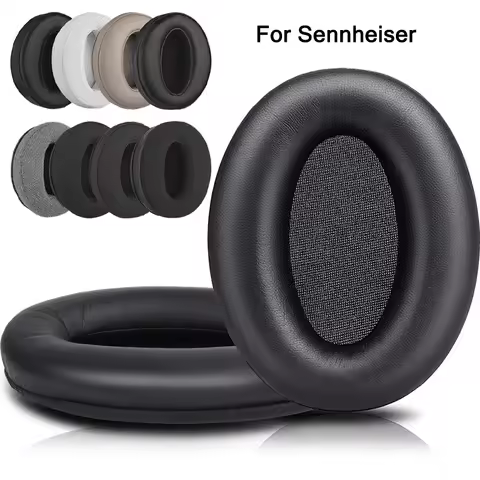 Replacement Ear Pads For Sennheiser HD 450/440/430/4458/400S/350 BT Headphones Memory Foam Ear Cushi