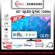 [TnG RM300] SAMSUNG 65 Inch Q70C QLED 4K Smart TV 120Hz with Quantum Dot QA65Q70CAKXXM